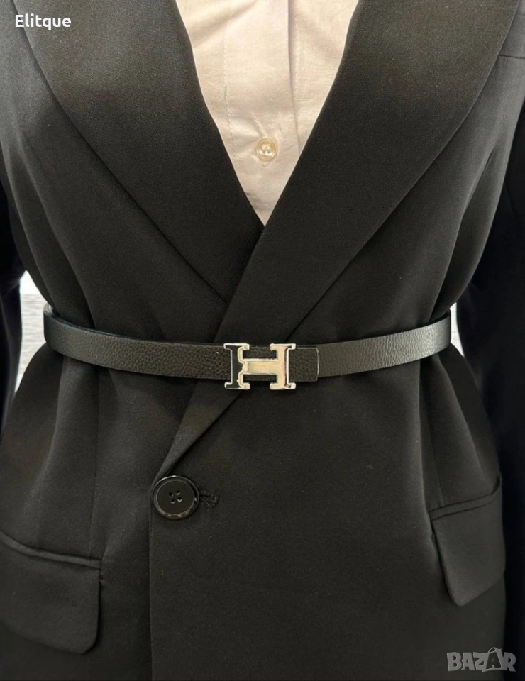 колани от естествена кожа в кутия hermes , снимка 1