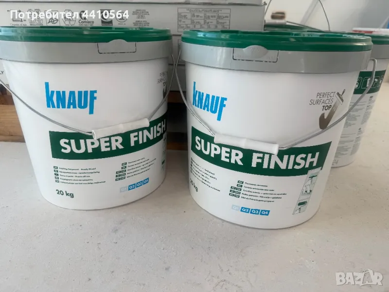 Knauf Sheetrock Финна шпакловка, снимка 1