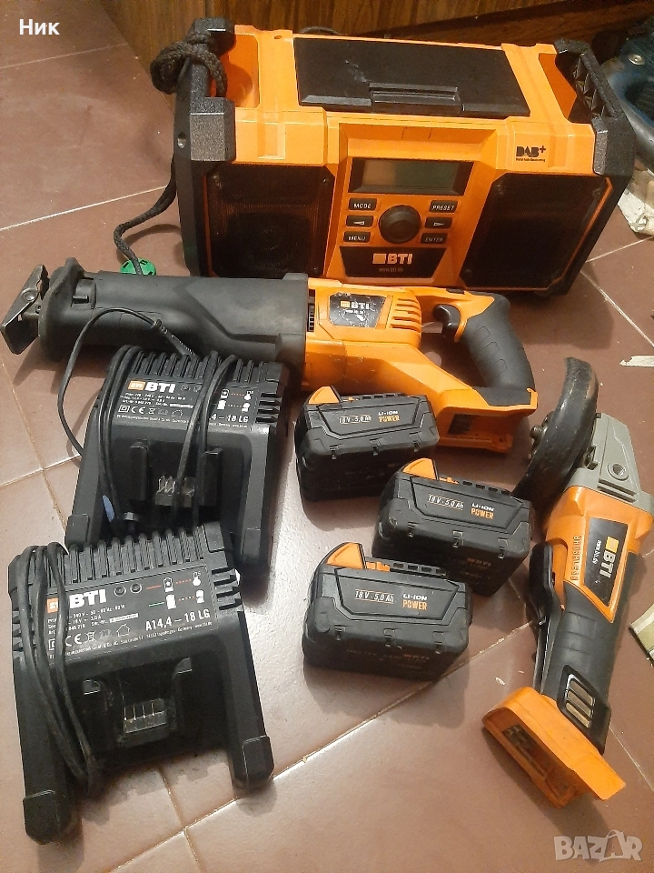 Акумулаторни машини BTI(Милуоки) 18v, снимка 1