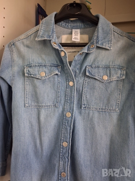 Детска дънкова риза за момче , снимка 1