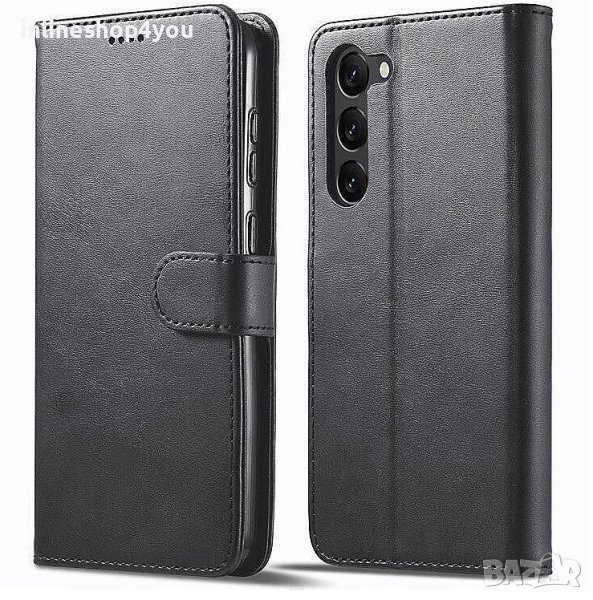 Кожен Калъф Тип Тефтер за Samsung Galaxy S21 FE, снимка 1