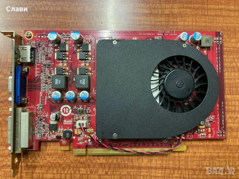 Видеокарта nVIDIA GeForce GT 240 512MB/128BIT DDR5, снимка 1