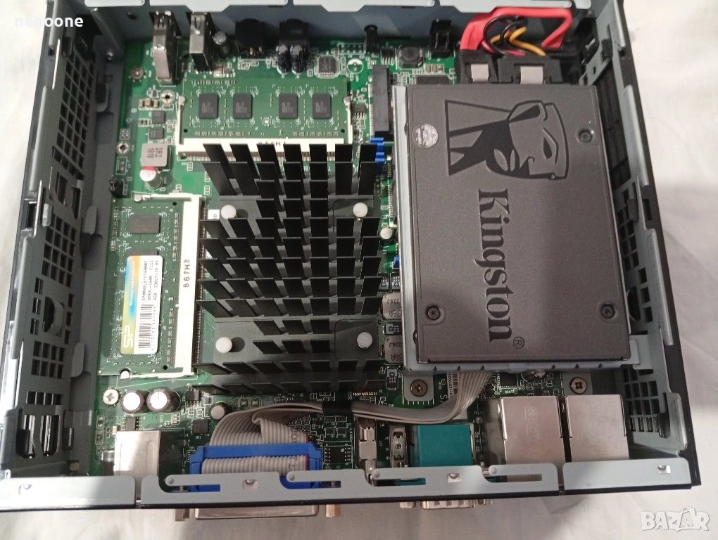 Mini PC 4 ядрен 8gb, SSD 128gb, снимка 1