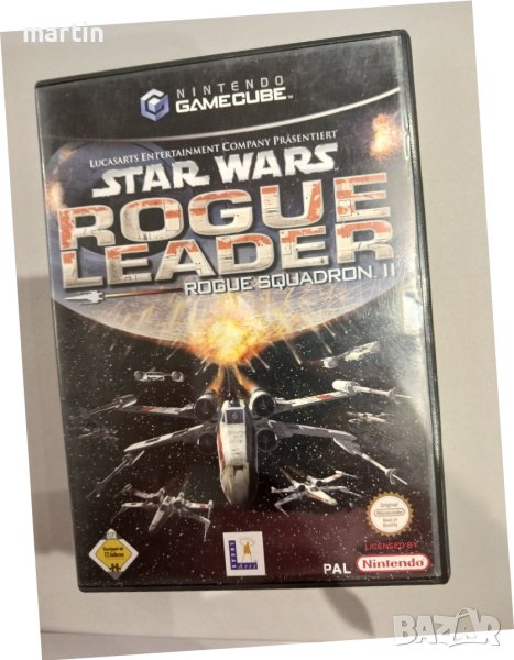 Nintendo GameCube игра Star Wars Rogue Leader Rogue Squadron II (German version!), снимка 1
