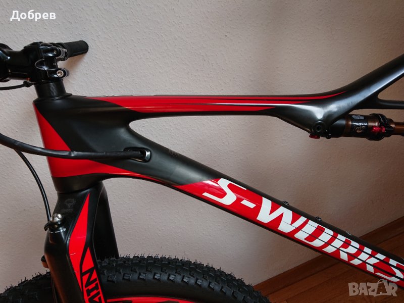 Рамка Specialized CARBON S-WORKS EPIC FSR 29 с шок Fox Kashima, L, снимка 1