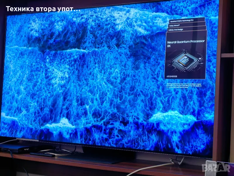 Телевизор Samsung QE65QN800B 8K, снимка 1