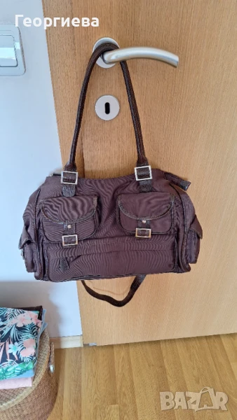 Нова шоколодово кафява от плат, снимка 1