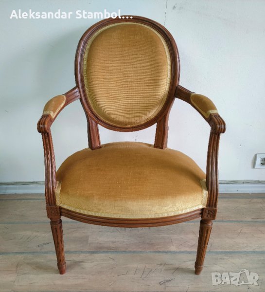 Кресло клубно от началото на 20 Век, снимка 1