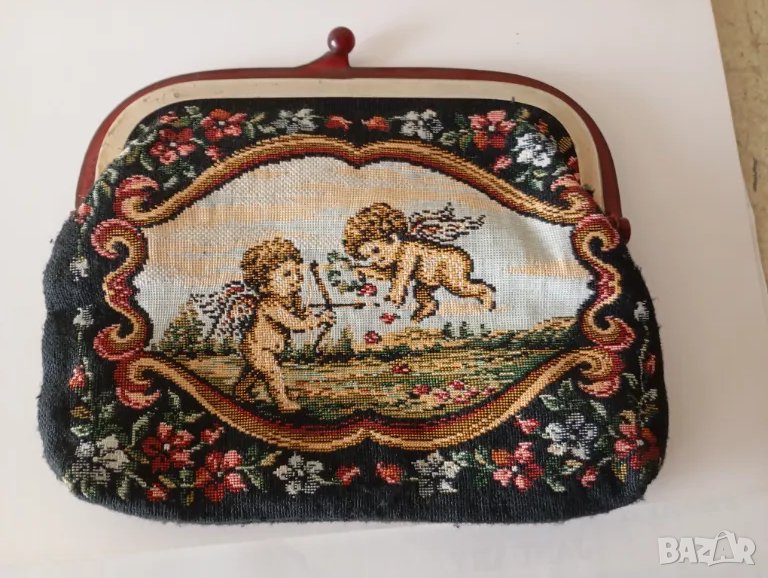 Старо дамско портмоне, снимка 1