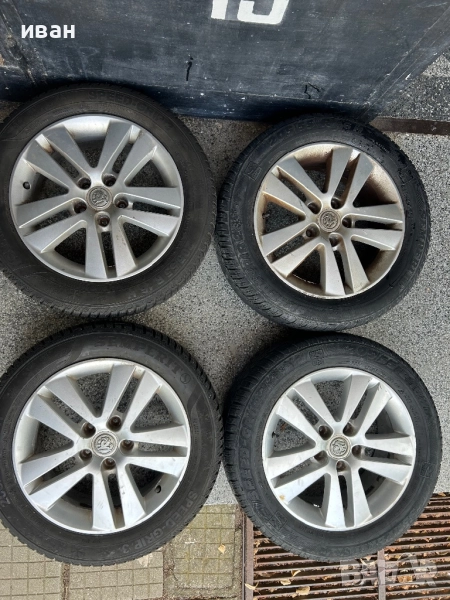 Джанти с гуми за Опел, снимка 1