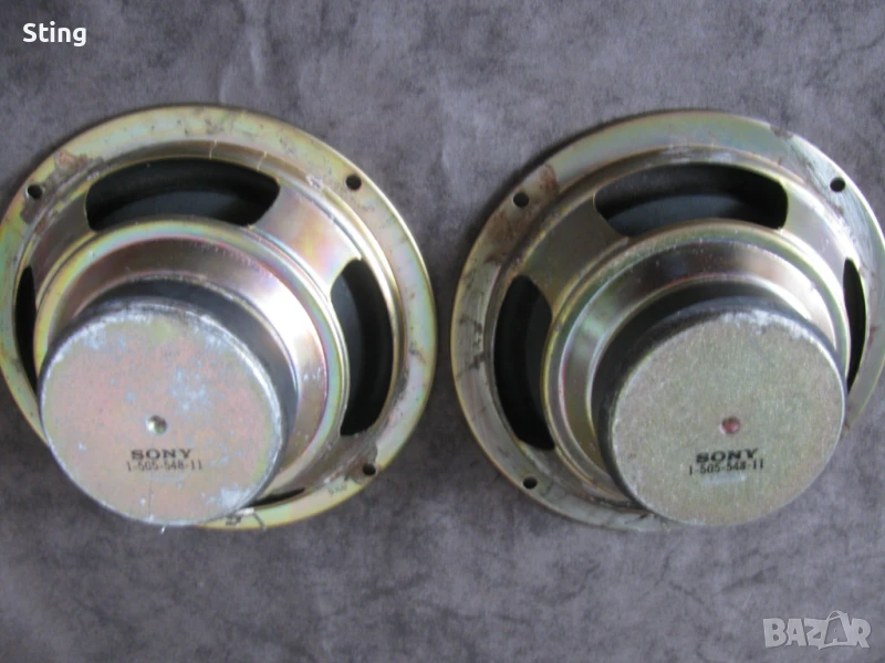 SONY Говорители Бас 100 W от Тонколони на Уредба Отлични, снимка 1