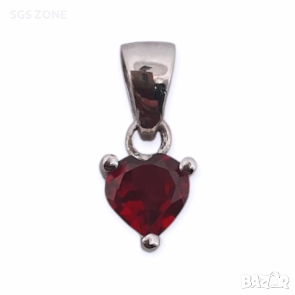 Сребърни висулки с топаз, гранат, аметист, перидот, цитрин и други естествени камъни, снимка 1