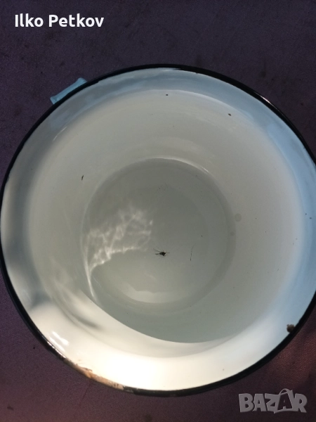 Старо емайлирано гърне, снимка 1