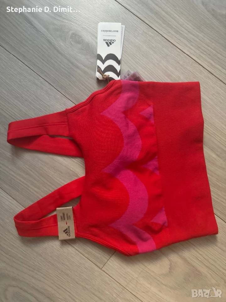 Спортно бюстие/потник Адидас, снимка 1