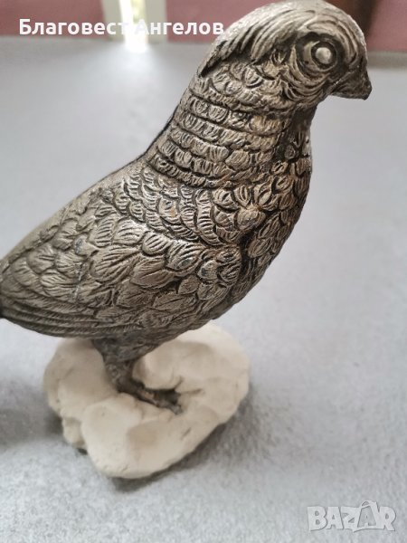 Статуетка на Паун , снимка 1