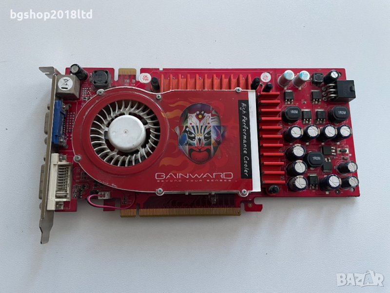 Ретро видеокарта Gainward GeForce 7600GT PCX, снимка 1