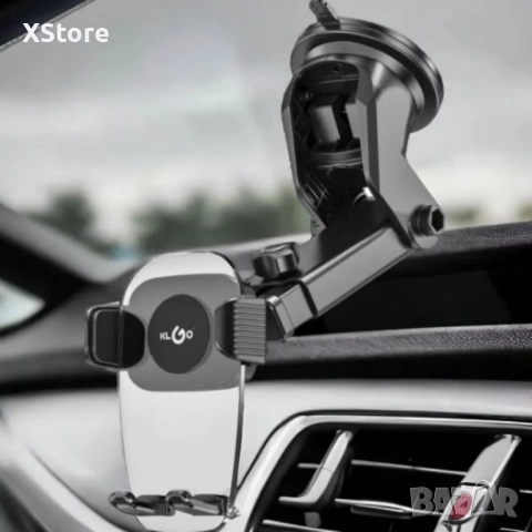 Вакуум стойка за телефон за кола – универсален модел, снимка 3 - Аксесоари и консумативи - 52483082