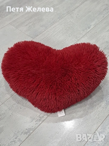 Пухкава възглавница сърце 50/35см(за Свети Валентин), снимка 2 - Декорация за дома - 53412563