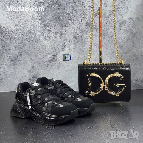 🖤🆕Dolce & Gabbana черен дамски комплект🆕🖤, снимка 5 - Маратонки - 44243750