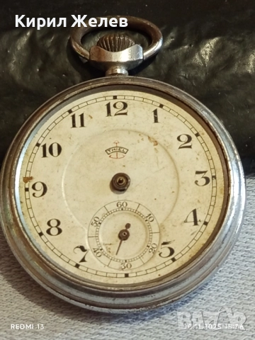 Стар джобен часовник THIEL без стъкло за КОЛЕКЦИЯ 51499, снимка 4 - Антикварни и старинни предмети - 52364639