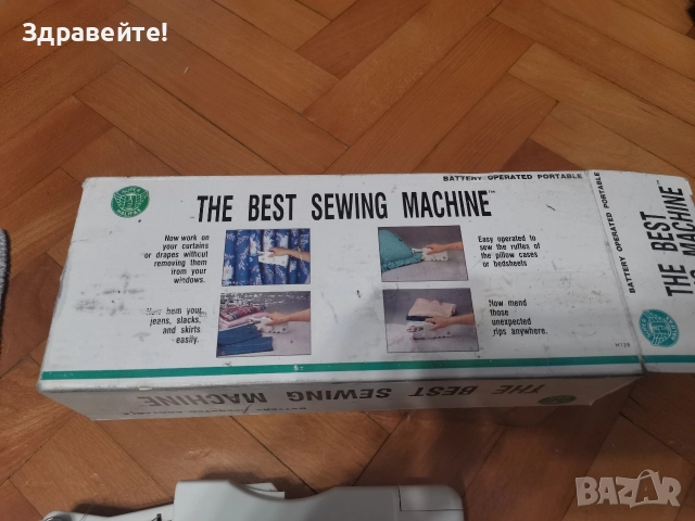 Ръчна електрическа шевна машина, снимка 5 - Други инструменти - 52596134