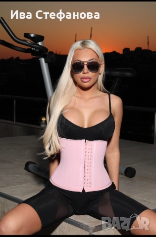  Нов розов корсет MASKATEER Maska Teer лимитирана серия за кралска стойка и оформена талия , снимка 2 - Корсети, бюстиета, топове - 40314986