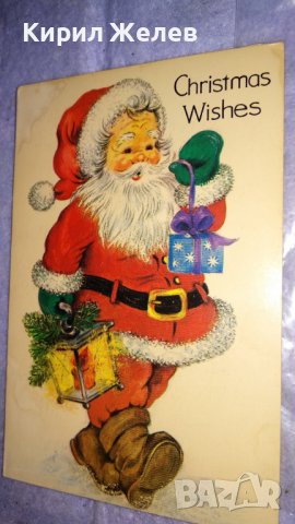 ДВЕ СТАРИ РЕДКИ ПОЗДРАВИТЕЛНИ ПОЩЕНСКИ КАРТИЧКИ за КОЛЕДА и ПЪРВИ МАРТ с МАРТЕНИЧКА 33429, снимка 2 - Филателия - 38810927