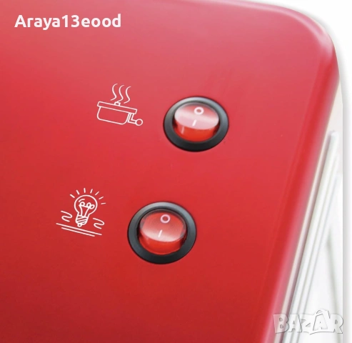 Домашна ретро машина за пуканки Emerio POM-120650 / 360 W, снимка 4 - Други - 53858212