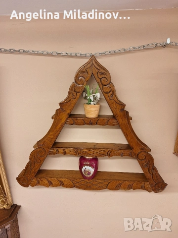 Етажерки, рафт, стойка за стена дъб , снимка 4 - Етажерки - 53772472