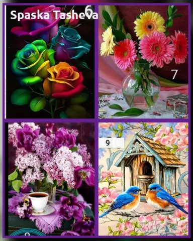 Диамантени комплекти за цялостно лепене , снимка 2 - Гоблени - 50425049