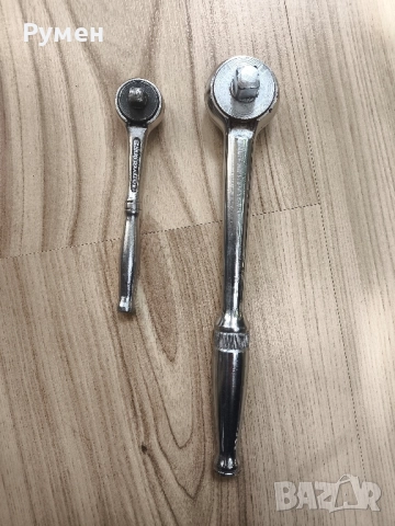 Две тресчотки HAZET 1/4 и 3/8, снимка 2 - Други инструменти - 51866046