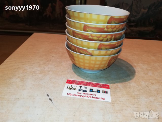порцеланови купички за супа-6бр внос германия 1509212026, снимка 4 - Колекции - 34146061