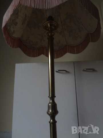 Лампион от Германия със стойка от месинг, снимка 15 - Лампиони - 52938995