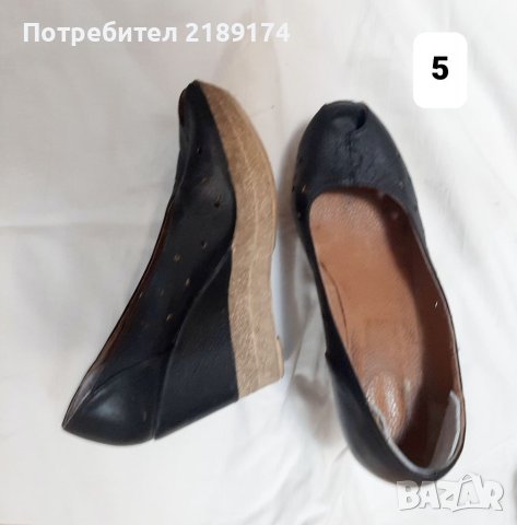 Различни Дамски сандали естествена кожа на платформа 38 номер, снимка 4 - Сандали - 41522140
