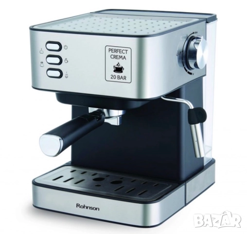 Кафемашина за еспресо Rohnson R-982, снимка 2 - Кафемашини - 52508928