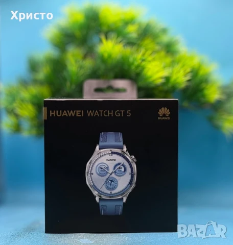 НОВ!!! Смарт часовник Huawei Watch GT 5, 46mm , снимка 5 - Мъжки - 50866014