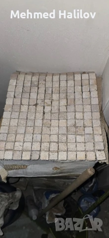 Каменна мозайка Travertin, снимка 2 - Облицовки - 50889583
