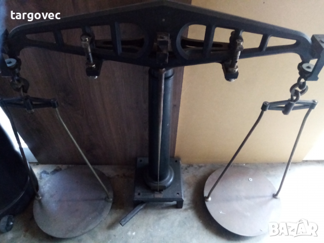 Огромна банкова прецизна везна 1860 80-та година