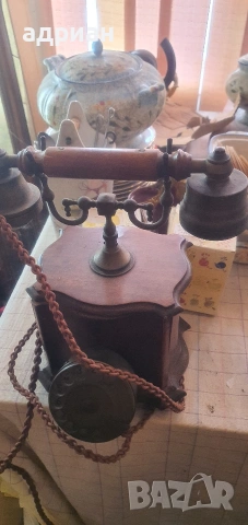 стар колекционерски телефон Telcer