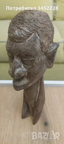 дърворезба масив Африка за ценители 24см , снимка 7 - Декорация за дома - 48429077