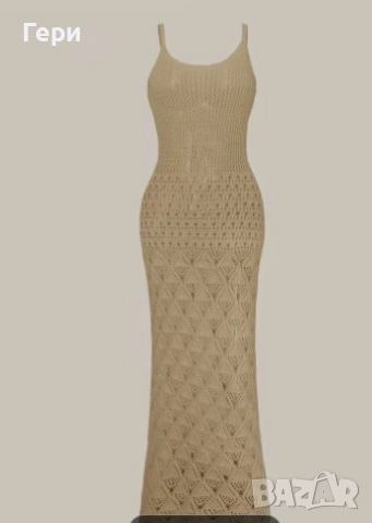 нова плетена рокля, снимка 2 - Рокли - 53738376