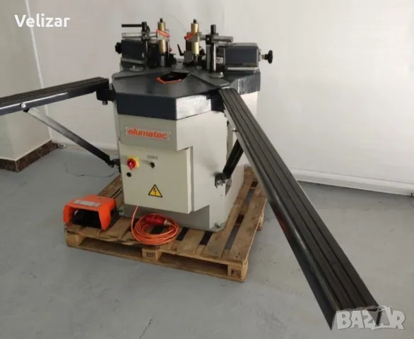 Автоматична ъглонабивна машина ELUMATEC EP124 Германия, снимка 3 - Други машини и части - 49839875