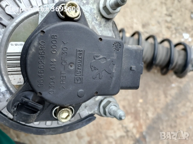 Пежо 407 2.7 ХДИ Peugeot HDI предни адаптивни макферсони амортисьори пружини, снимка 2 - Части - 53120378