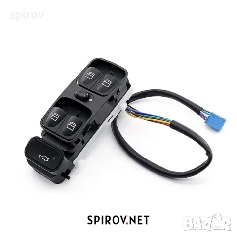 Панел бутони Ел стъкла Mercedes W203 C-Class седан, снимка 2 - Части - 55716409