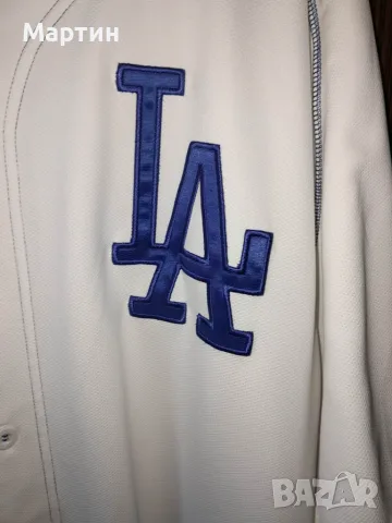 Оригинално бейзболно джърси Nike MLB LA Dodgers – Идеално за високи мъже , снимка 5 - Спортни дрехи, екипи - 55704986