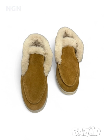 Дизайнерски дамски боти с пух LP, снимка 9 - Дамски боти - 52019806