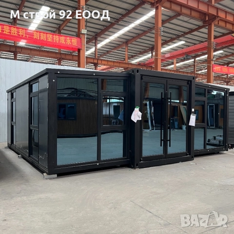 Сглобяема къщичка контейнер 37м2 М СТРОЙ 92 Стара Загора готова къща или офис, снимка 11 - Къщи - 51308006