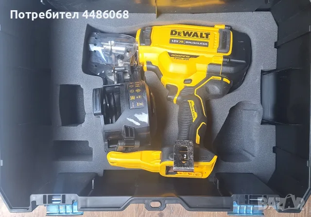 такер за пирони, пушка за битумни керемиди dewalt dcn45 , снимка 3 - Такери - 55923391