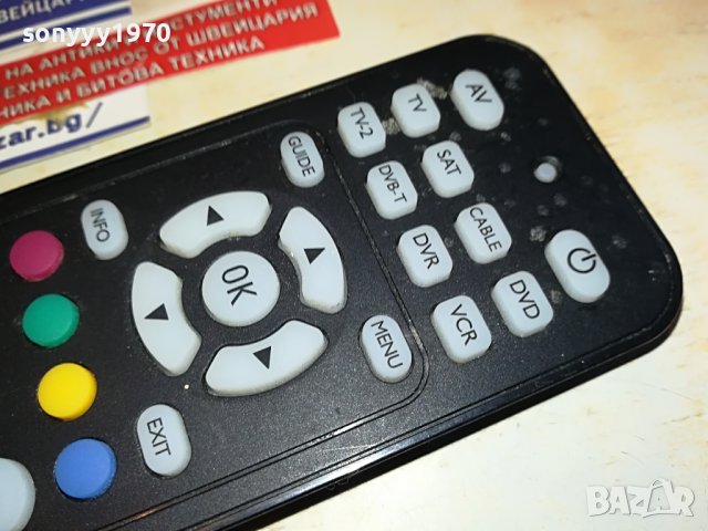 PHILIPS TV/DVD/CABLE/DVR/VTR/DVB-T/SAT REMOTE SWISS 1203231037, снимка 10 - Други - 39968718