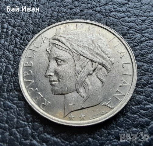 Монета 100 лири 1993 г. Италия - перфектно качеството, топ цена !, снимка 2 - Нумизматика и бонистика - 35938576